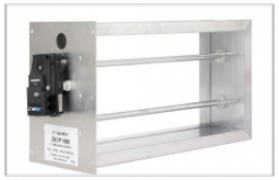 ZDSP – Rectangular Side Mount Plug-In Zone Damper Демпфер_прямоугольный