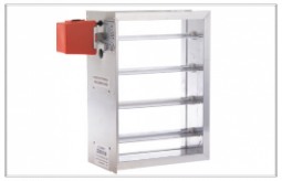 ZDB – Bottom Mount Rectangular Spring Return Zone Damper Демпфер_прямоугольный